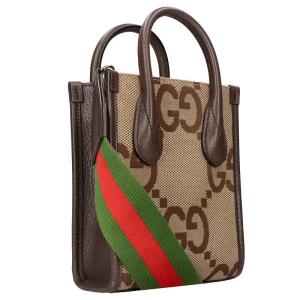 グッチ GUCCI 699406 ジャンボGGキャンバス2WAYミニトートバッグ 中古 SS13｜rinkan