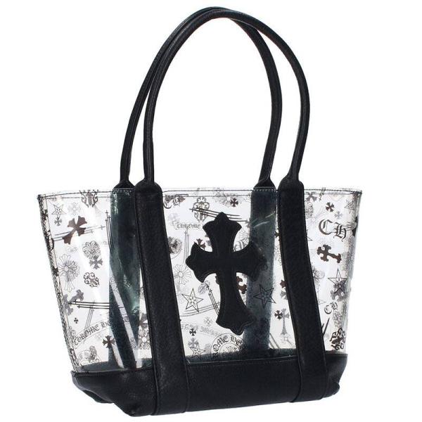 クロムハーツ Chrome Hearts TOTE MINI/トートミニ PVC加工クロスパッチ付き...