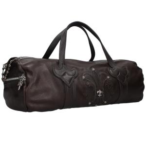 クロムハーツ ハンドバッグ DUFFLE GYM BAG BS FLUER BSフレアパッチ装飾ダガージップハンドバッグ 中古 GZ11