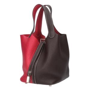 エルメス サイズ:PM ピコタンロックカザックPM Z刻印 SV金具 トリヨンクレマンスハンドバッグ 中古 BS99