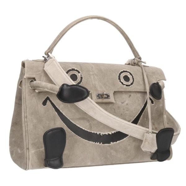 レディメイド DOLL BAG ヴィンテージコットン2wayハンドバッグ 中古 SB01