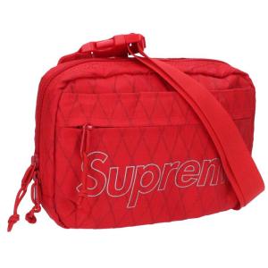 シュプリーム SUPREME 18AW Shoulder Bag ロゴプリントショルダーバッグ 中古 SB01｜rinkan