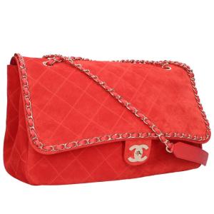 シャネル ショルダーバッグ マトラッセ クラシックダブルフラップショルダーバッグ 中古 SS13