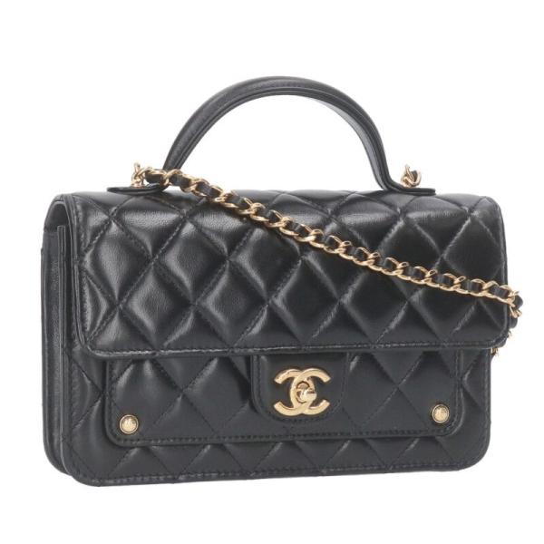 シャネル ショルダーバッグ AP4674 チェーンウォレットショルダーバッグ 中古 SS13