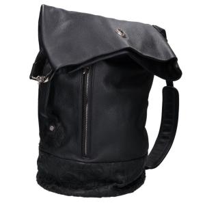 クロムハーツ EAT YOU WHOLE セメタリークロスパッチダガージップダッフルショルダーバッグ 中古 SJ02