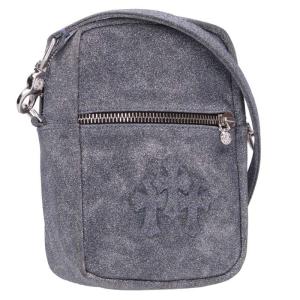 クロムハーツ TAKA MINI タカミニ グリッタークロスパッチショルダーバッグ 中古 OK15
