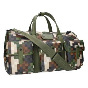 ルイヴィトン ボストンバッグ サイズ:55 M24454 キーポル55 ダモフラージュレザーボストンバッグ 中古 GZ14