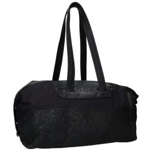 クロムハーツ DUFFLE WEEKENDER ダッフルウィークエンダー セメタリークロスパッチボストンバッグ 中古 SS07