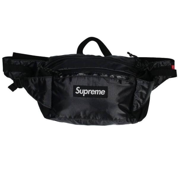 シュプリーム SUPREME 17AW Waist Bag ボックスロゴナイロンリップストップウエス...