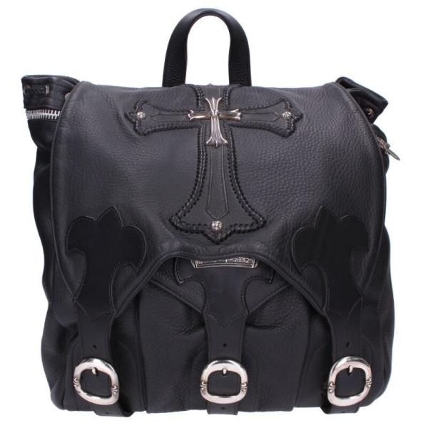 クロムハーツ BACKPACK CH CROSS-L ラージバックパック CHクロス付きガンスリンガ...