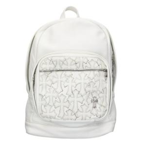 クロムハーツ 7TH GRADE セメタリークロスパッチレザーバックパック 中古 SJ02