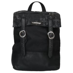 クロムハーツ MOTO BACKPACK CROSS モトバッグ セメタリーパッチガンスリンガーストラップリュック 中古 SJ02