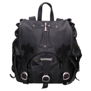 クロムハーツ BACKPACK CH CROSS-L ラージバックパック ラージCHクロス付きレザーバックパック 中古 SJ02