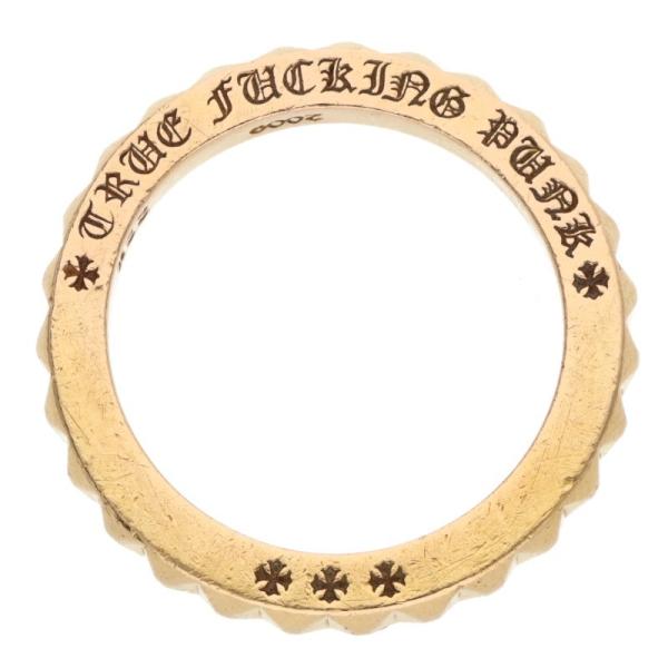 クロムハーツ リング サイズ:19号 22K TFP PNK PLS 22Kトゥルーファッキンパンク...
