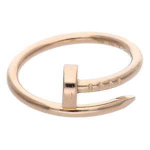 カルティエ サイズ:48/11号 JUSTE UN CLOU RING SM ジュストアンクル K18PGリング 中古 SS13