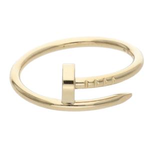 カルティエ サイズ:54/14号 JUSTE UN CLOU RING SM ジュストアンクル SM K18YGゴールドリング 中古 SS13