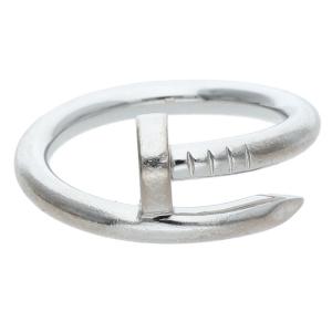 カルティエ サイズ:56/16号 JUSTE UN CLOU RING K18WGジュストアンクルリング 中古 SP16