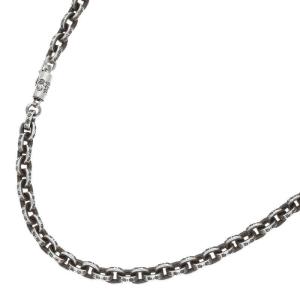 クロムハーツ Chrome Hearts PAPER CHAIN 18/ペーパーチェーン18inch サイズ:18inch シルバーネックレス 中古 NO05