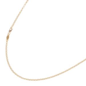 クロムハーツ ネックレス サイズ:24inch 22K NECKCHAIN R24 ロールチェーン24inch ゴールドネックレス 中古 OK15