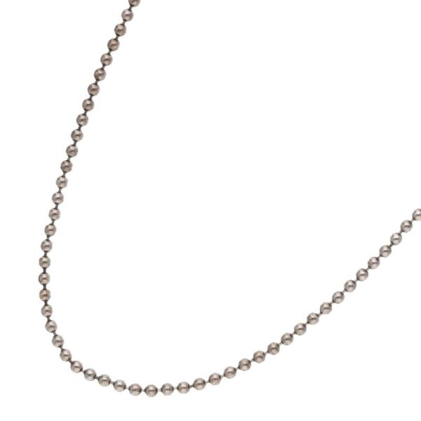 トムウッド 24.5inch BALL CHAIN NECKLACE ボールチェーンネックレス 中古...