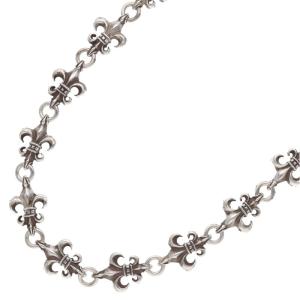クロムハーツ ネックレス カットアウトBSフレアネックレス シルバーネックレス 中古 SJ02