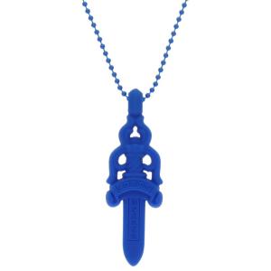 クロムハーツ RUBBER LARGE DAGGER ラバーラージダガー シリコンネックレス 中古 OS06