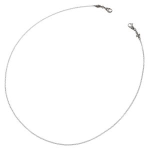 クロムハーツ サイズ:30inch MASK ROLL-CHAIN 2 CLIP マスクロールチェーン シルバーネックレス 中古 NO05