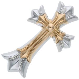 CHROME HEARTS クロムハーツ ネックレストップ 22K ダブルCH CHROME HEARTS クロムハーツ ネックレストップ 22K ダブルCH