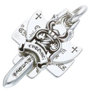 クロムハーツ Chrome Hearts 3TRINKETS/スリートリンケッツペンダント  シルバ...