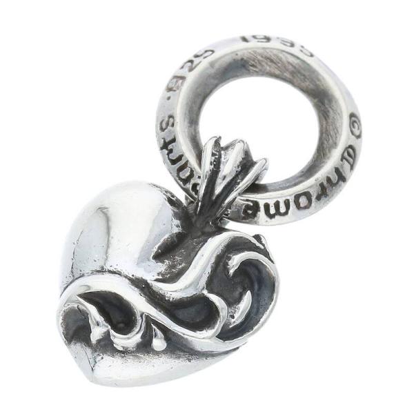 クロムハーツ Chrome Hearts HEART CHARM/ハートチャーム  チャーム/シルバ...