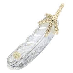 TADY&KING（タディアンドキング） SV925 K18 フェザー ペンダント