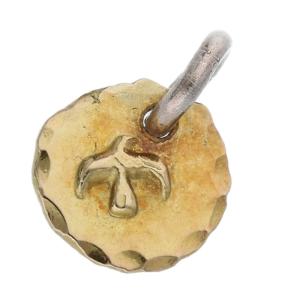 goro's（ゴローズ） K18付きグラス大 ペンダントトップ シルバー