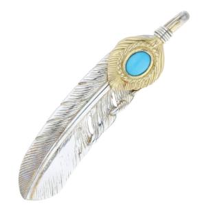 TADY&KING（タディアンドキング） SV925 K18 フェザー ペンダント