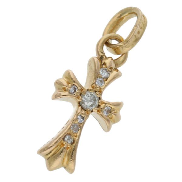 クロムハーツ ネックレストップ 22K CRS BBYFAT P DMND A ベイビーファット P...