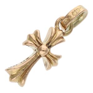 クロムハーツ ネックレストップ 22K CRS BBYFAT 22Kベイビーファット チャーム ゴールドネックレストップ 中古 NO05