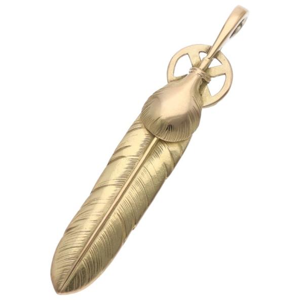 ゴローズ サイズ:大 全金ハートホイールフェザー 大 ネックレストップ 中古 HJ08