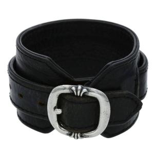 クロムハーツ Chrome Hearts RR TINY BUCKLE/ロックンロール サイズ:1 レザーブレスレット 中古 SS07｜rinkan