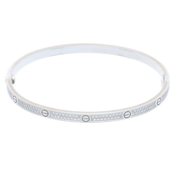 カルティエ Cartier LOVE BRACELET PAVE DIAMONDS SM/ラブブレス...