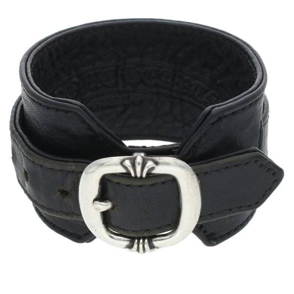 クロムハーツ Chrome Hearts RR TINY BUCKLE/ロックンロール  レザーブレ...