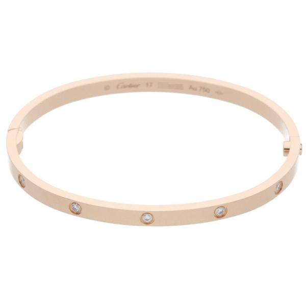 カルティエ ブレスレット サイズ:17 LOVE BRACELET SM ラブブレス K18PG10...