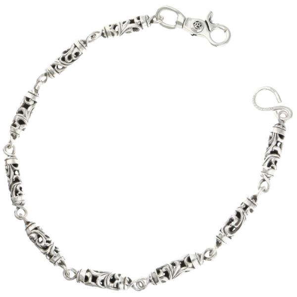 クロムハーツ ウォレットチェーン サイズ:9LINK ROLLER LONG-S 1クリップ9LIN...