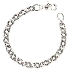 クロムハーツ FANCY LONG-1 1クリップロングファンシー シルバーウォレットチェーン 中古 SS07