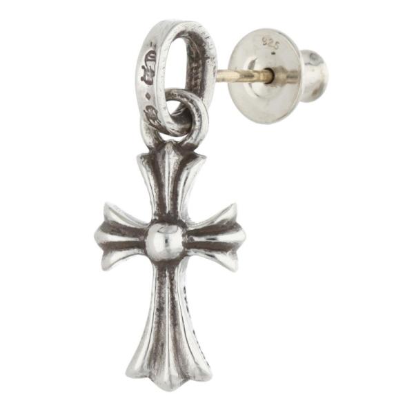 クロムハーツ BBY F PPRCHN ベイビーファットドロップ シルバーピアス 中古 SJ02