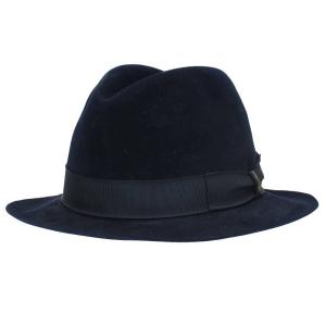 ボルサリーノ Borsalino サイズ:58 中折れフェルトハット 中古 BS99