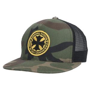 クロムハーツ 帽子 サイズ:ONE SIZE TRUCKER CAP トラッカーキャップ CHプラスパッチクロスボール付メッシュキャップ 中古 GZ11