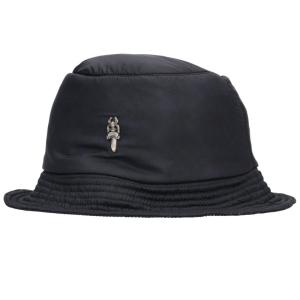クロムハーツ サイズ:S ダガー付き総柄ナイロンバケットハット帽子 中古 SS13