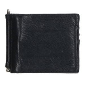 クロムハーツ Chrome Hearts WALLET MONEY CLIP マネークリップレザーウォレット財布 中古 SS07｜rinkan