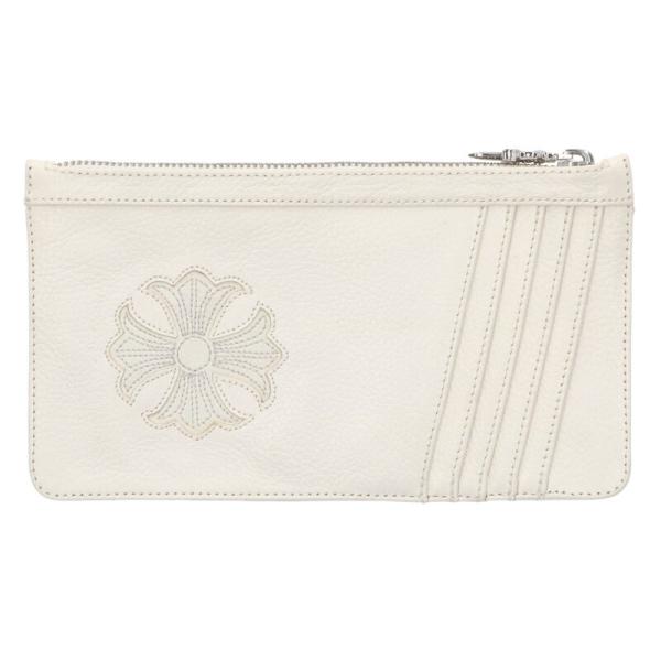 クロムハーツ EASY MONEY LRG イージーマネー CHプラスパッチレザーカードケース財布 ...