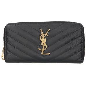 サンローランパリ 358094 カサンドラVステッチ財布 中古 BS99
