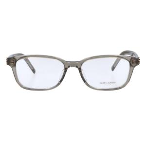サンローランパリ 52□16-140 SL M151 J YSLロゴテンプルスクエアフレーム眼鏡 中古 BS99